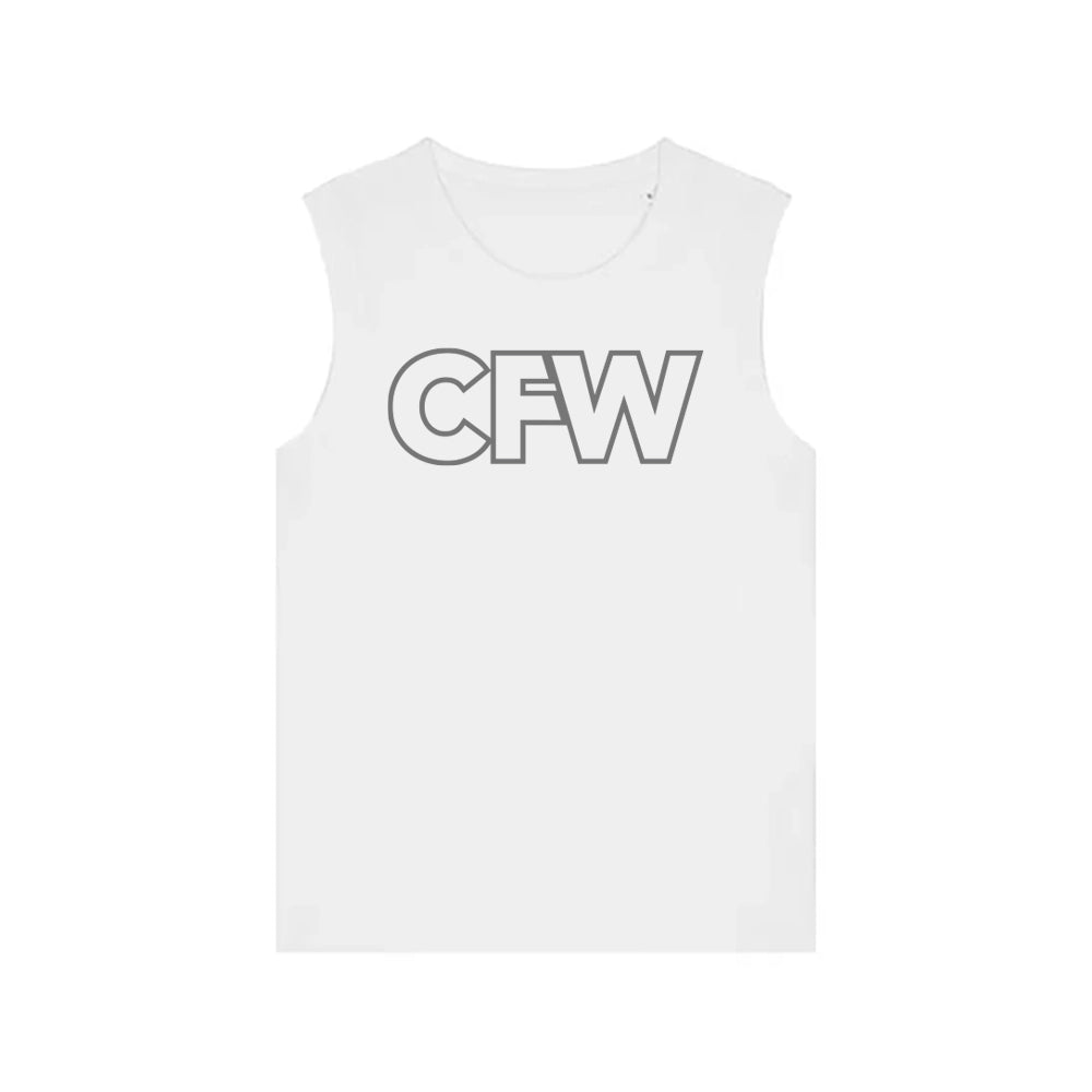 CrossFit Witham Lincoln - Ladies Muscle Vest - CFW Print