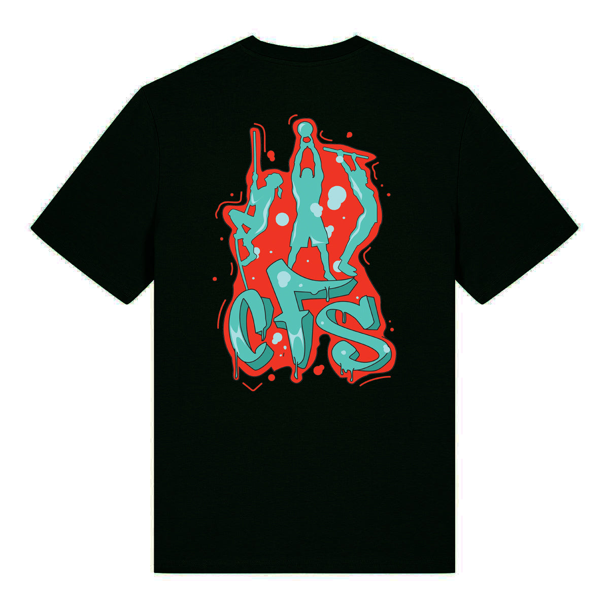 T Shirt - Solent - Graffiti Design