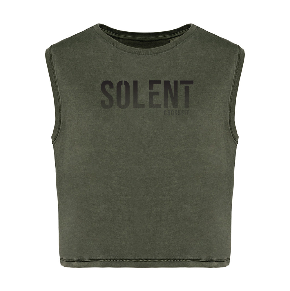SOLENT CROSSFIT - Cropped Vest - Standard print