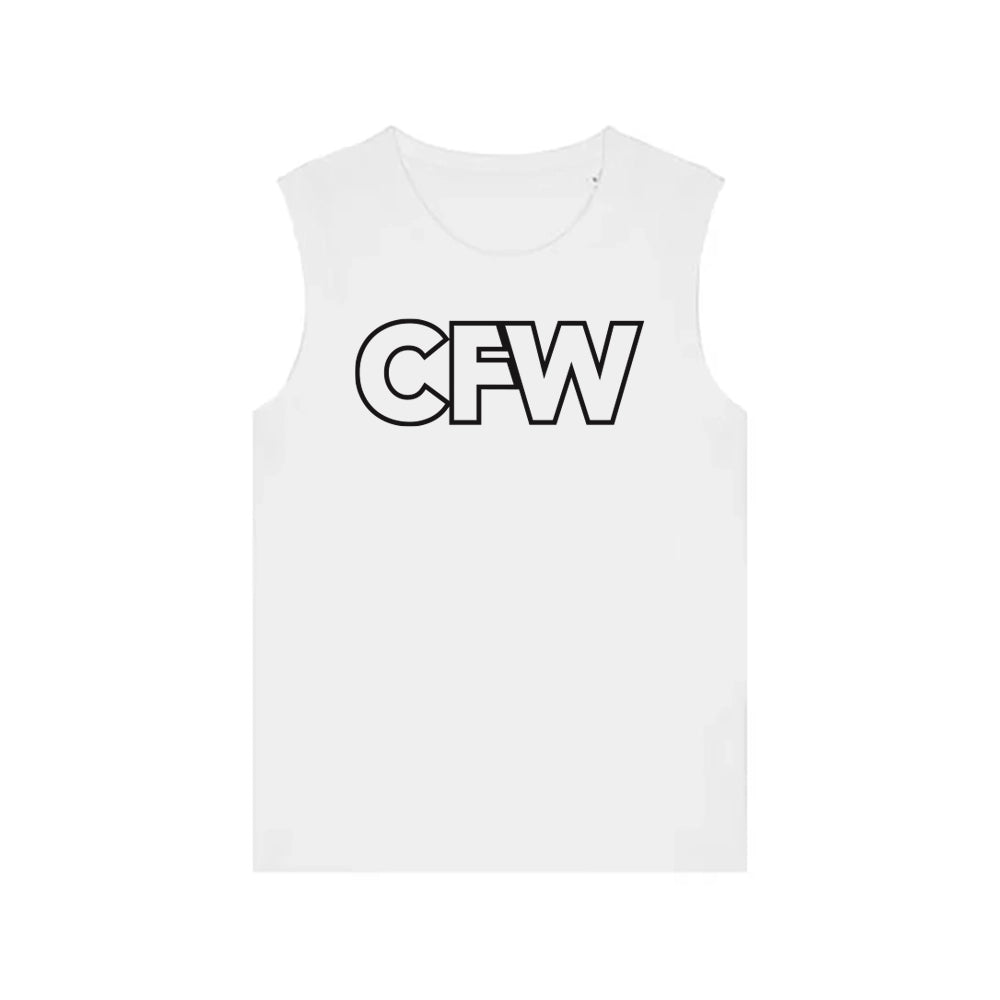 CrossFit Witham Lincoln - Ladies Muscle Vest - CFW Print
