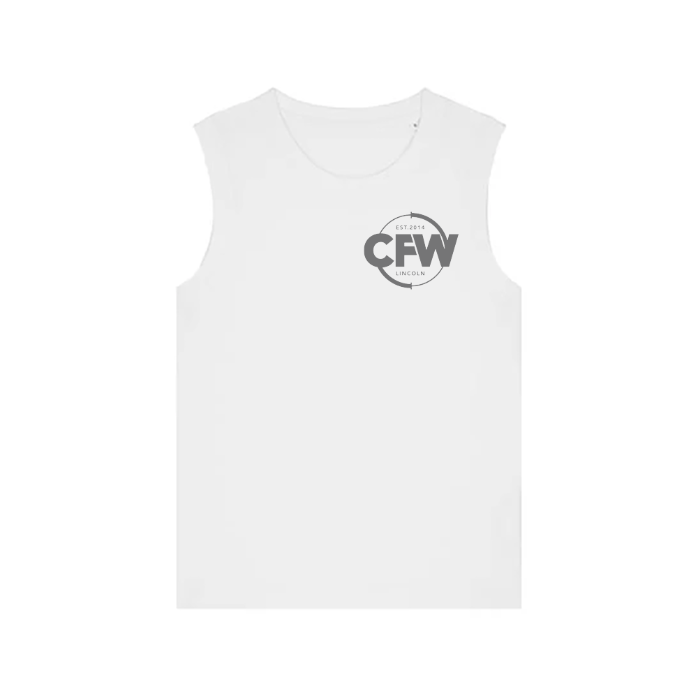 CrossFit Witham Lincoln - Ladies Muscle Vest - Circle Print