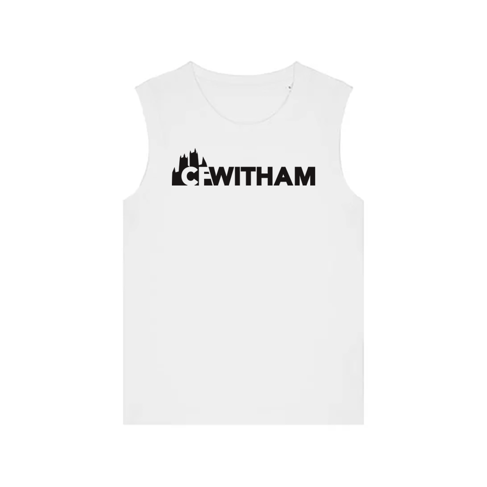 CrossFit Witham Lincoln - Ladies Muscle Vest - CF Witham Print