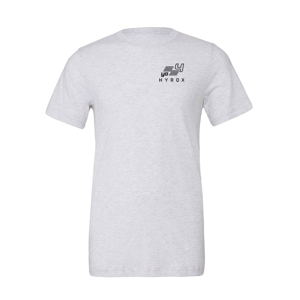YO4 - Tri Blend T Shirt - Hyrox Print