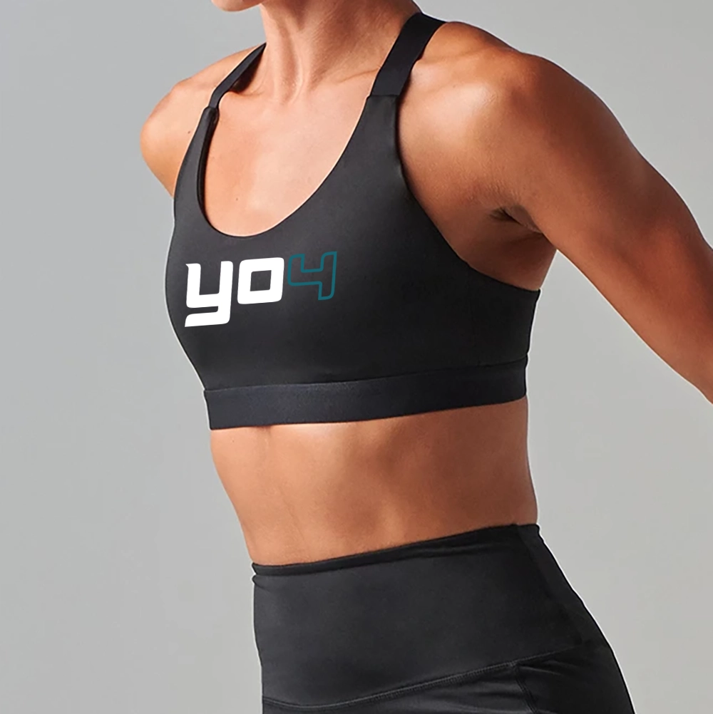 Yo4 - Sports Bra - CrossOver Back