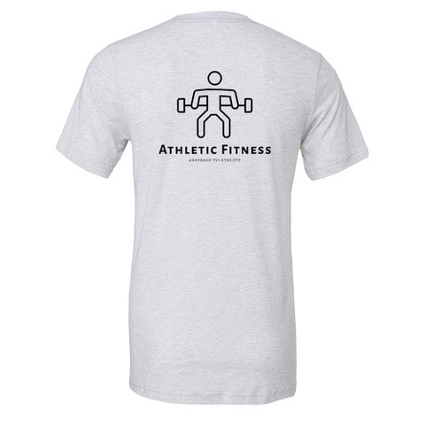 Athletic Fitness White Marl T shirt