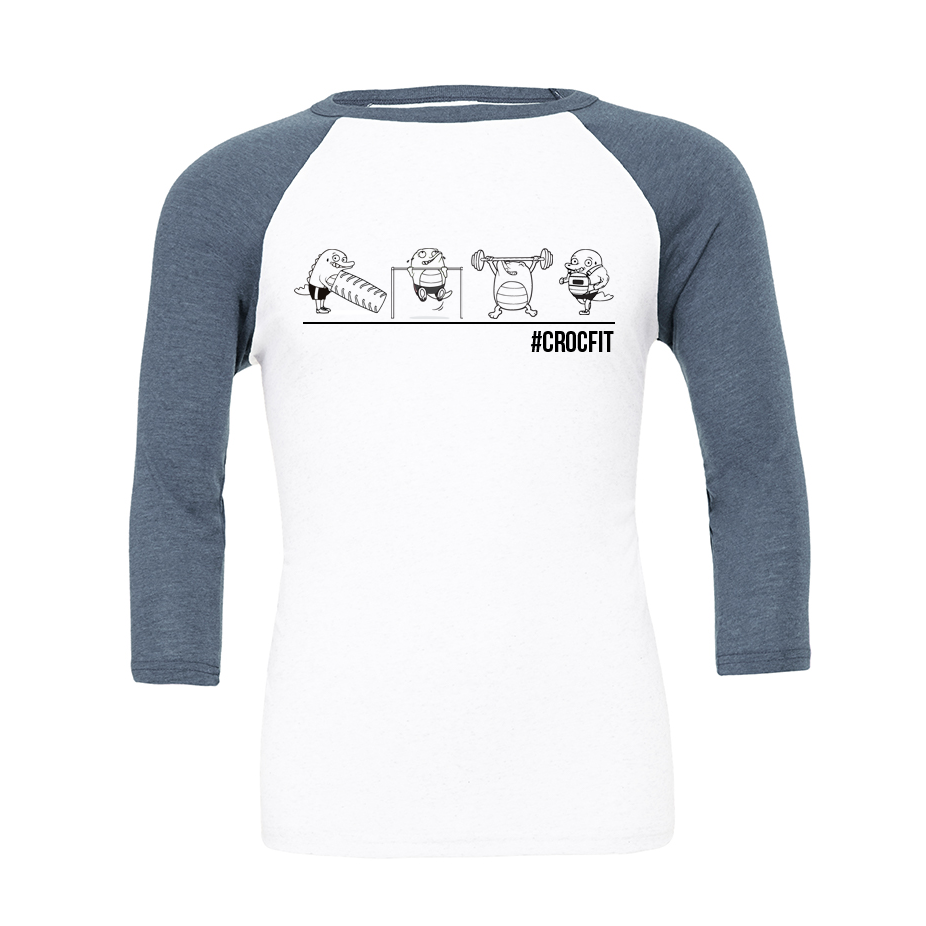 Baseball Top - #Crocfit Baseball Top - Choose Your Croc