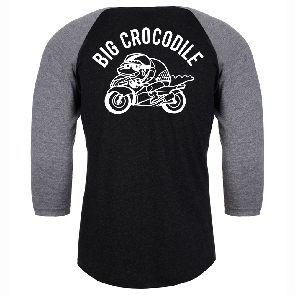 Biker Baseball Top - Big Crocodile