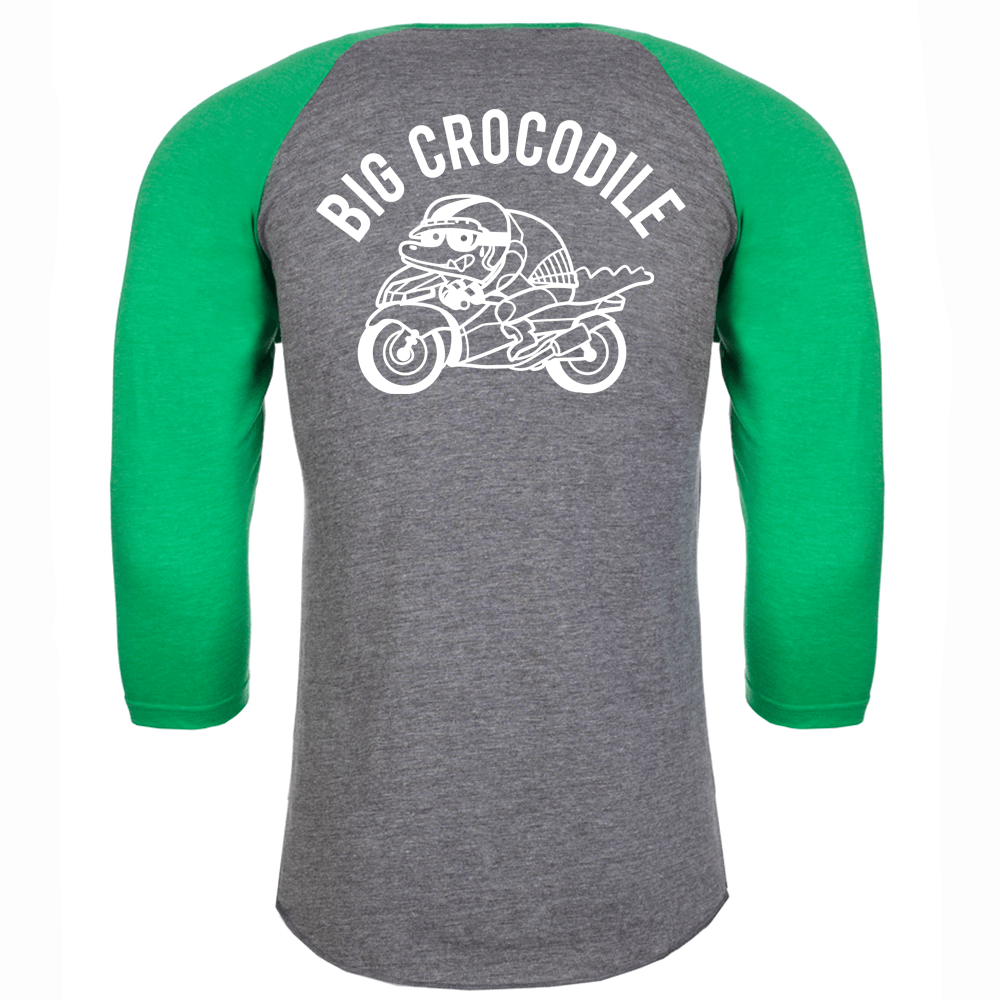 Biker Baseball Top - Big Crocodile