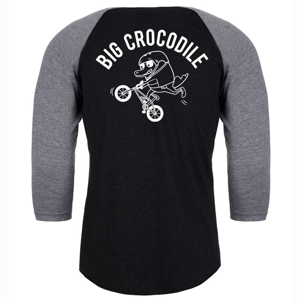 BMX Baseball Top - Big Crocodile