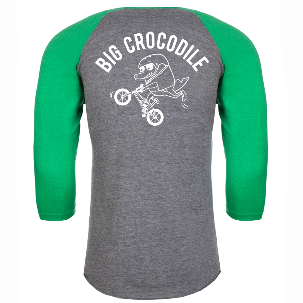 BMX Baseball Top - Big Crocodile