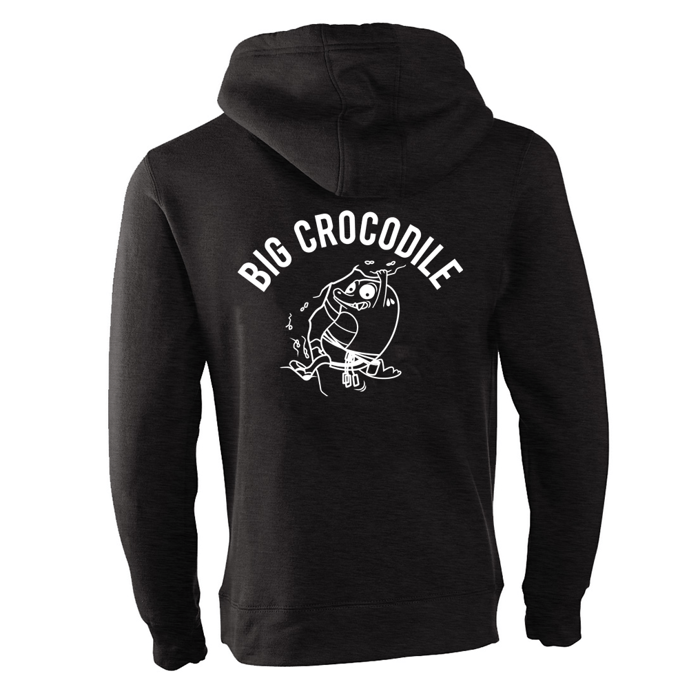 Choose Your Croc Fleece Lined Zip Up Hoodie - Big Crocodile