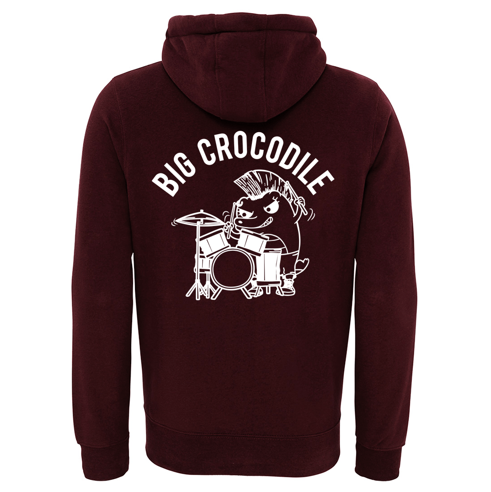 Choose Your Croc Fleece Lined Zip Up Hoodie - Big Crocodile