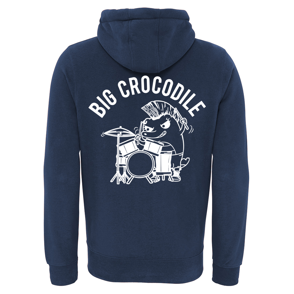 Choose Your Croc Fleece Lined Zip Up Hoodie - Big Crocodile