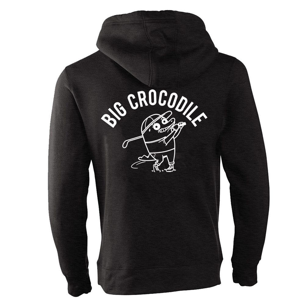 Choose Your Croc Fleece Lined Zip Up Hoodie - Big Crocodile