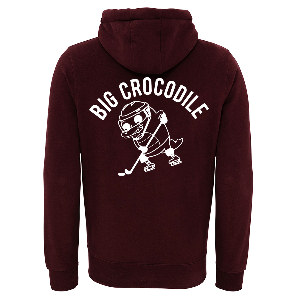 Choose Your Croc Fleece Lined Zip Up Hoodie - Big Crocodile