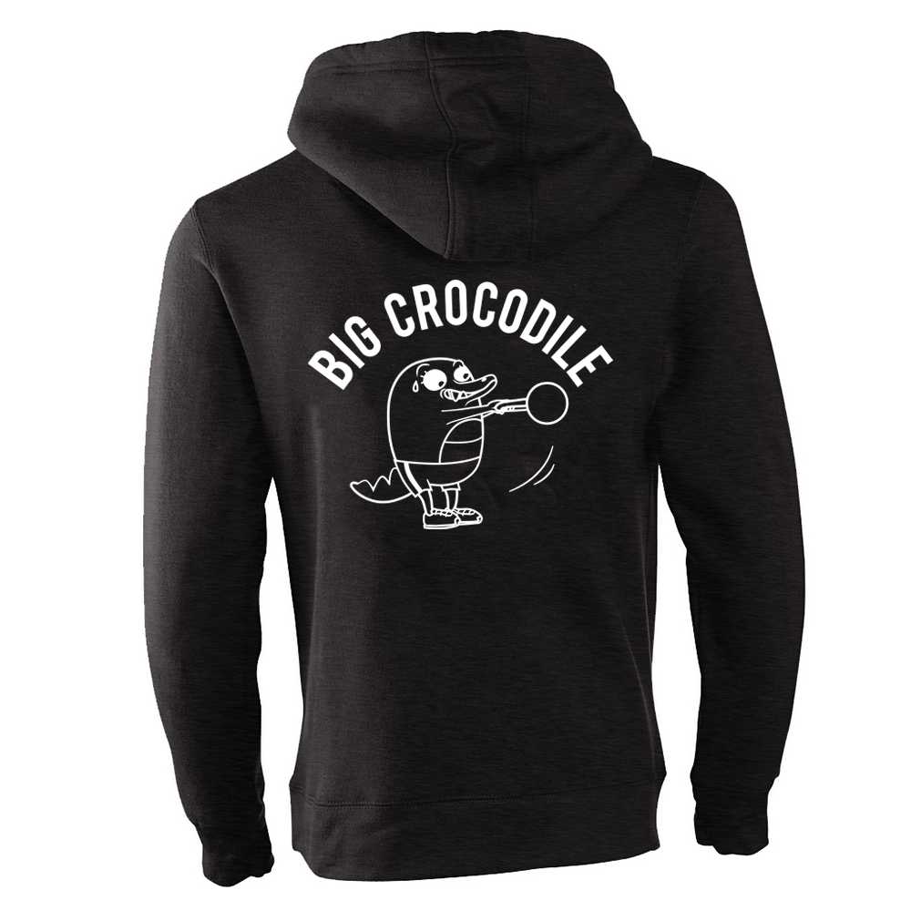Choose Your Croc Fleece Lined Zip Up Hoodie - Big Crocodile