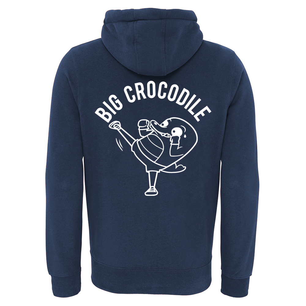 Choose Your Croc Fleece Lined Zip Up Hoodie - Big Crocodile