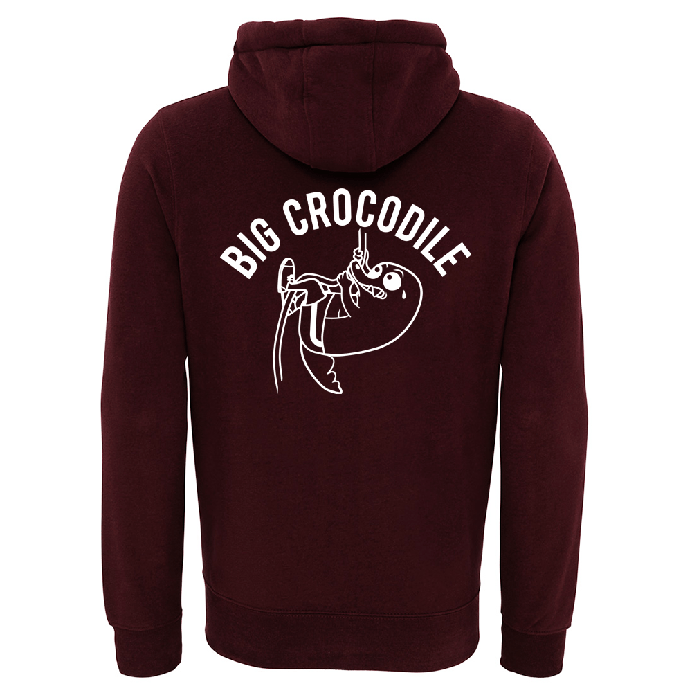 Choose Your Croc Fleece Lined Zip Up Hoodie - Big Crocodile