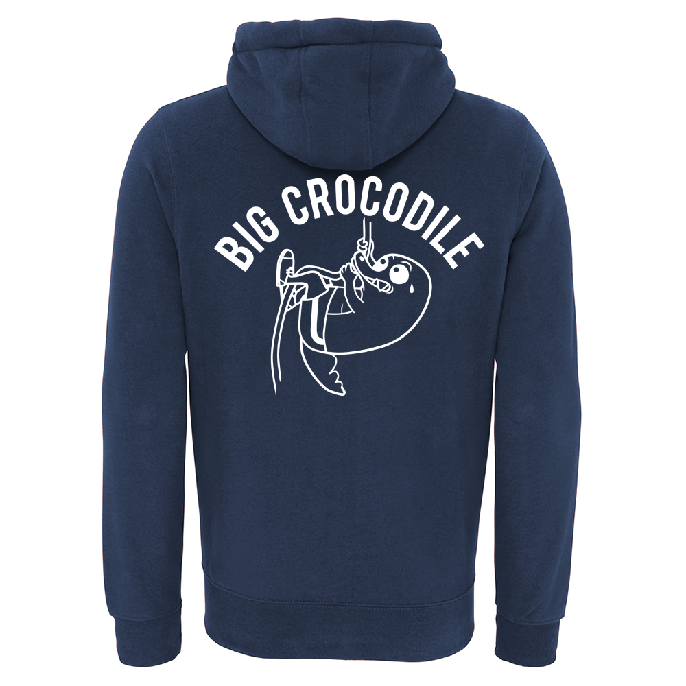 Choose Your Croc Fleece Lined Zip Up Hoodie - Big Crocodile