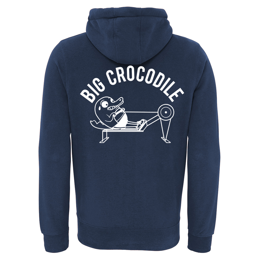 Choose Your Croc Fleece Lined Zip Up Hoodie - Big Crocodile