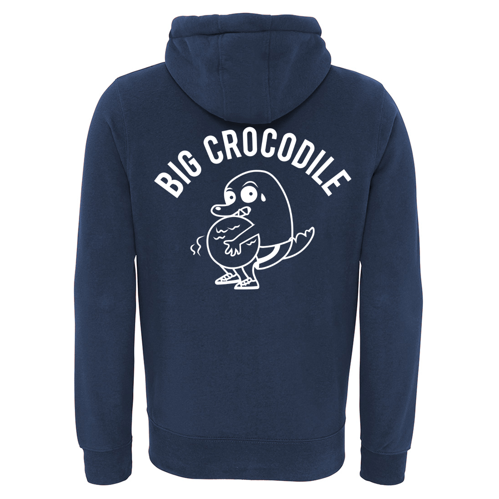 Choose Your Croc Fleece Lined Zip Up Hoodie - Big Crocodile