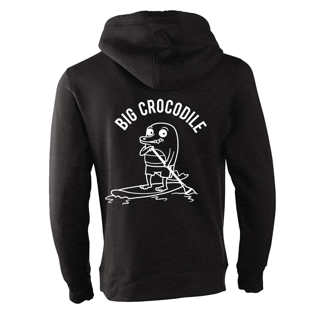 Choose Your Croc Fleece Lined Zip Up Hoodie - Big Crocodile