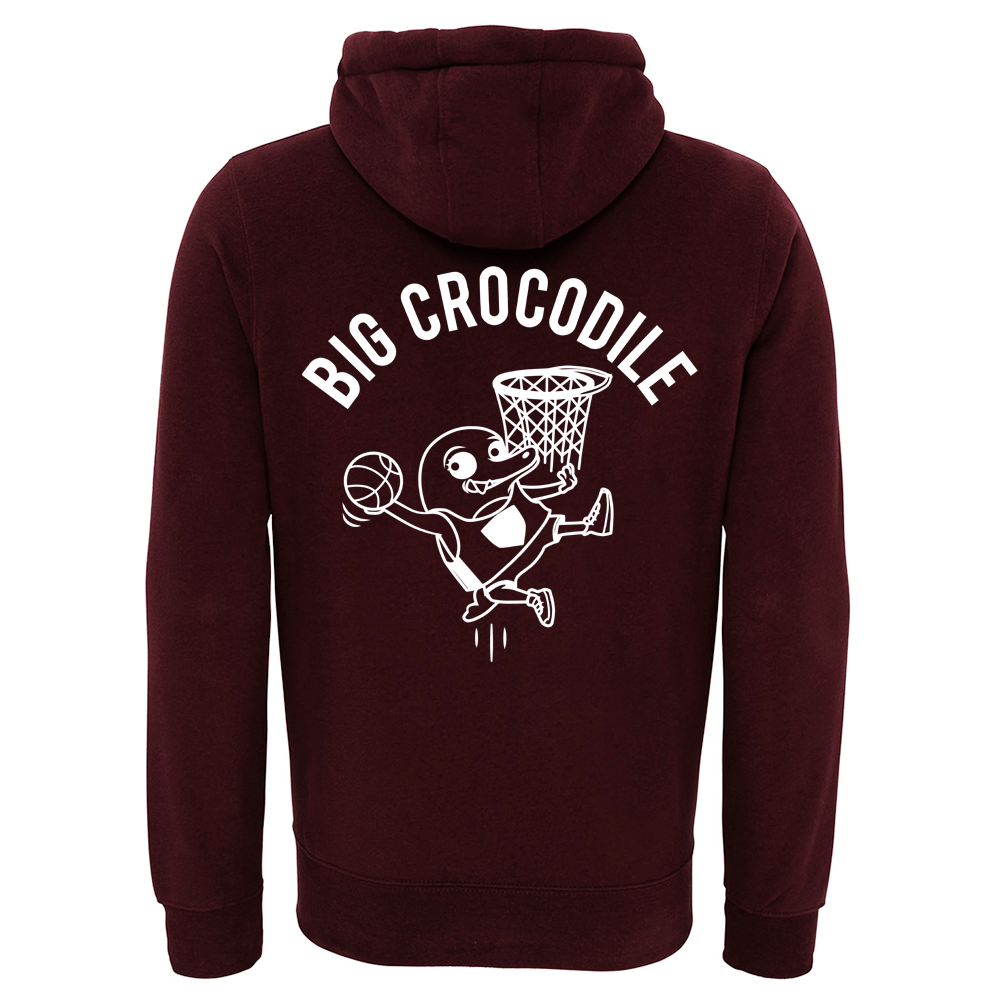 Choose Your Croc Fleece Lined Zip Up Hoodie - Big Crocodile