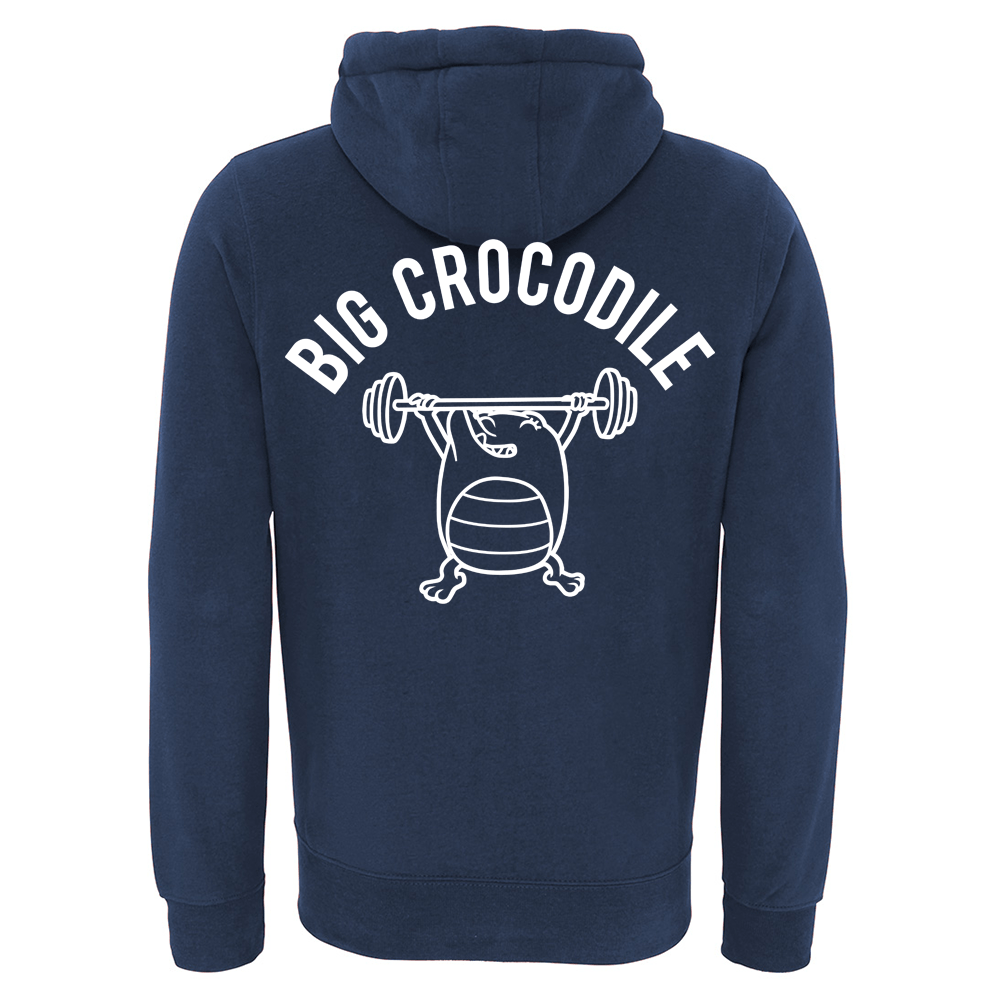 Choose Your Croc Fleece Lined Zip Up Hoodie - Big Crocodile