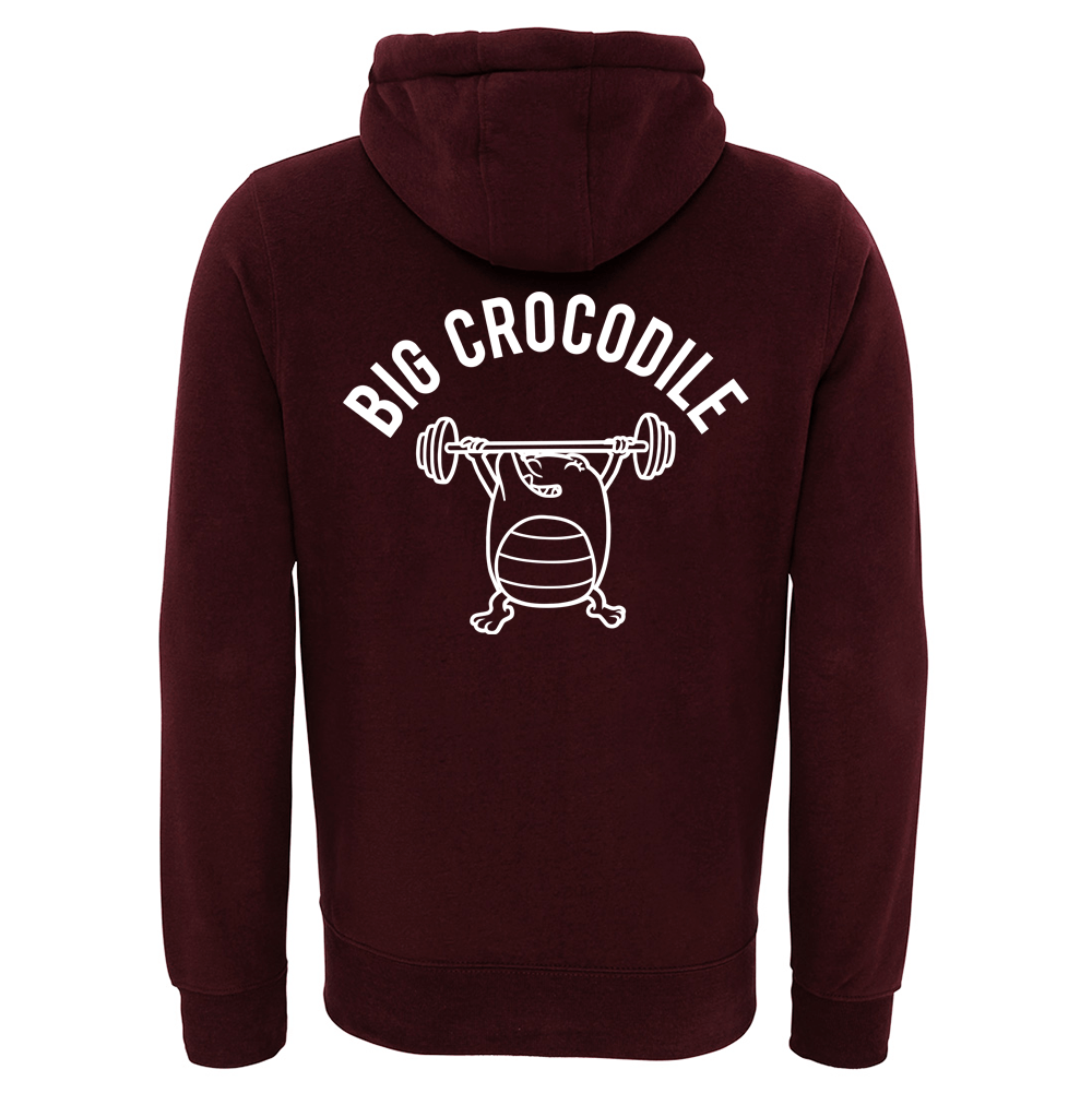 Choose Your Croc Fleece Lined Zip Up Hoodie - Big Crocodile