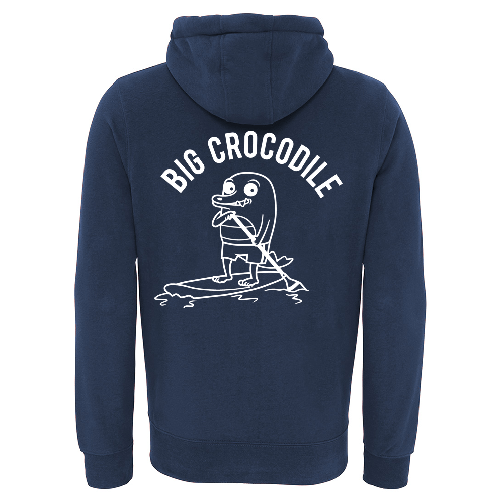 Choose Your Croc Fleece Lined Zip Up Hoodie - Big Crocodile