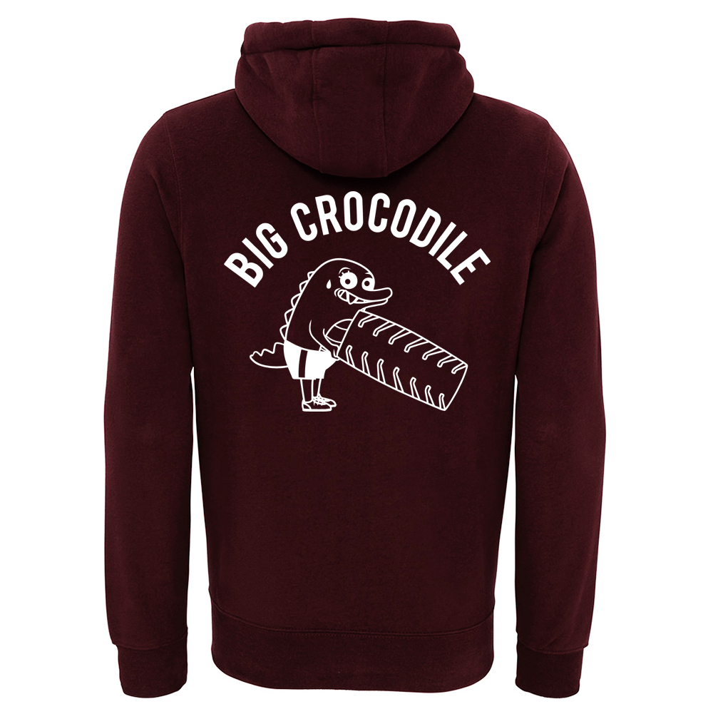 Choose Your Croc Fleece Lined Zip Up Hoodie - Big Crocodile