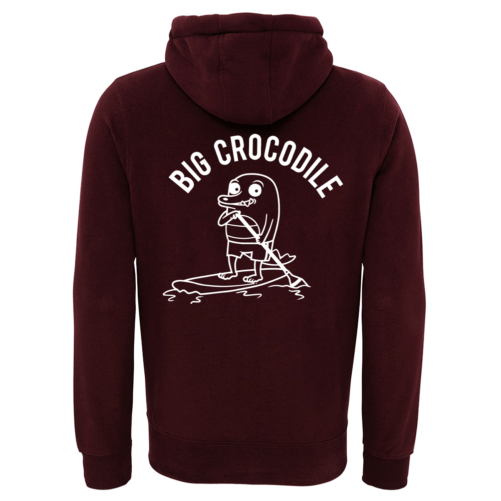Choose Your Croc Fleece Lined Zip Up Hoodie - Big Crocodile