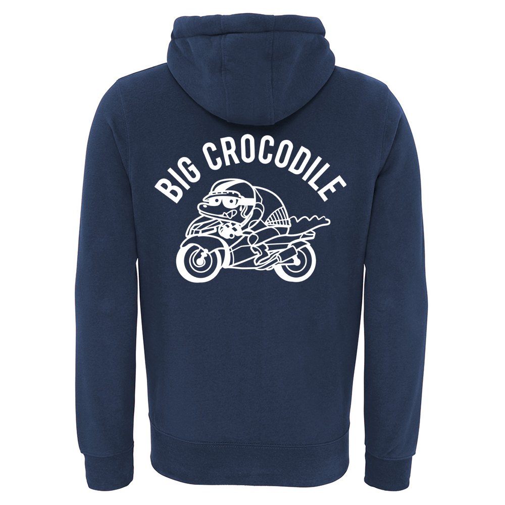 Choose Your Croc Fleece Lined Zip Up Hoodie - Big Crocodile