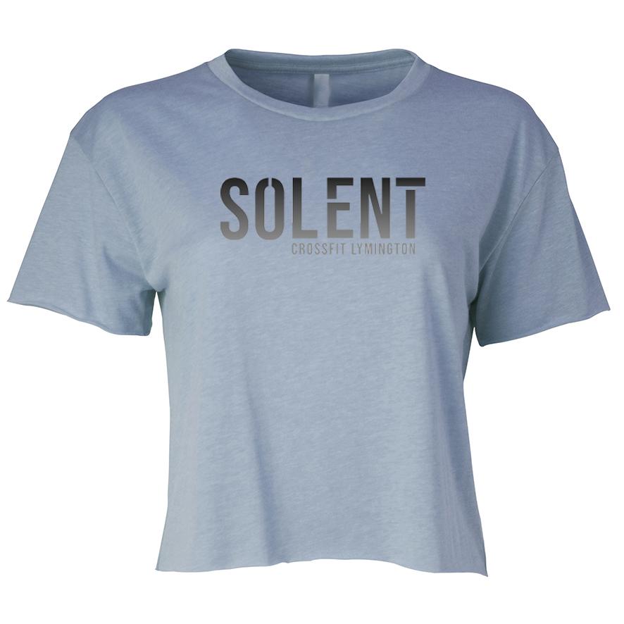 Cropped T Shirt - Lymington Print