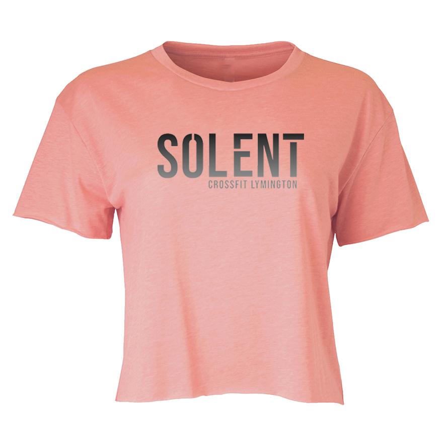 Cropped T Shirt - Lymington Print