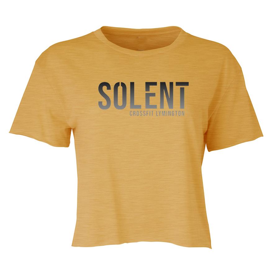 Cropped T Shirt - Lymington Print