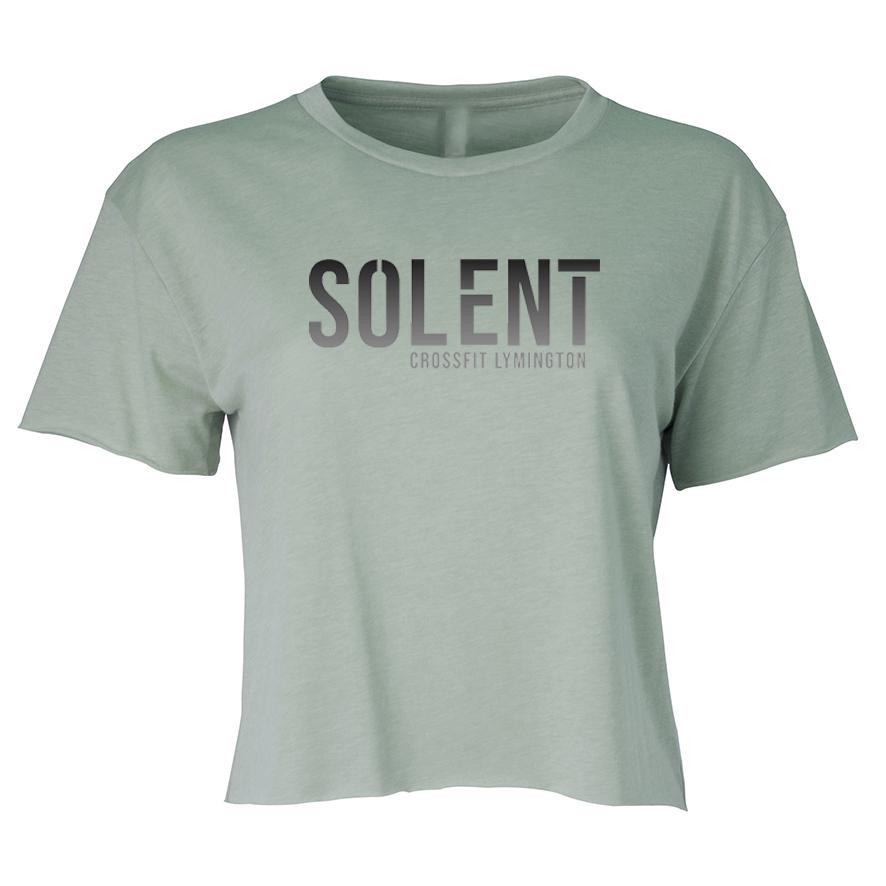 Cropped T Shirt - Lymington Print