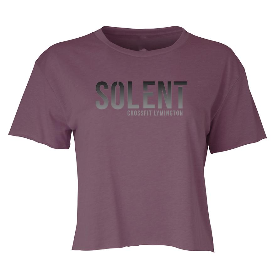 Cropped T Shirt - Lymington Print