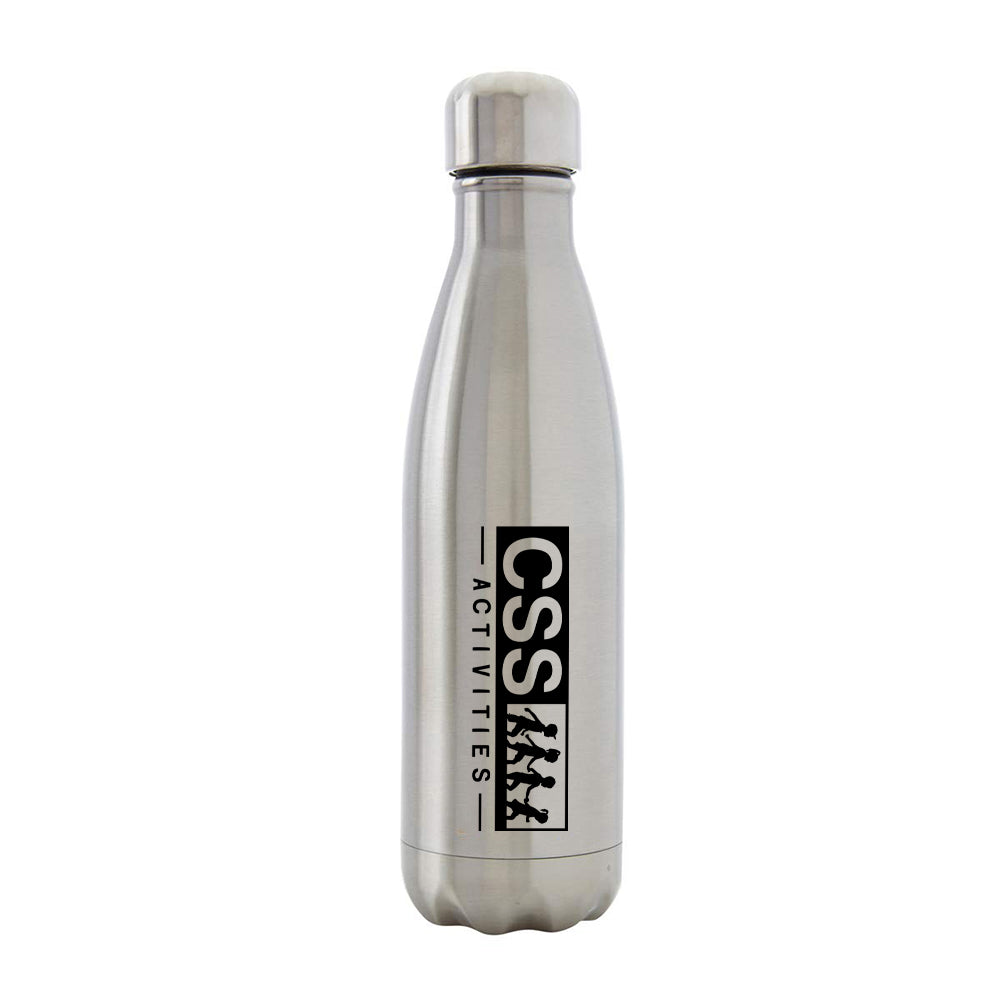 CSS Activities - Silver Metal Bottle