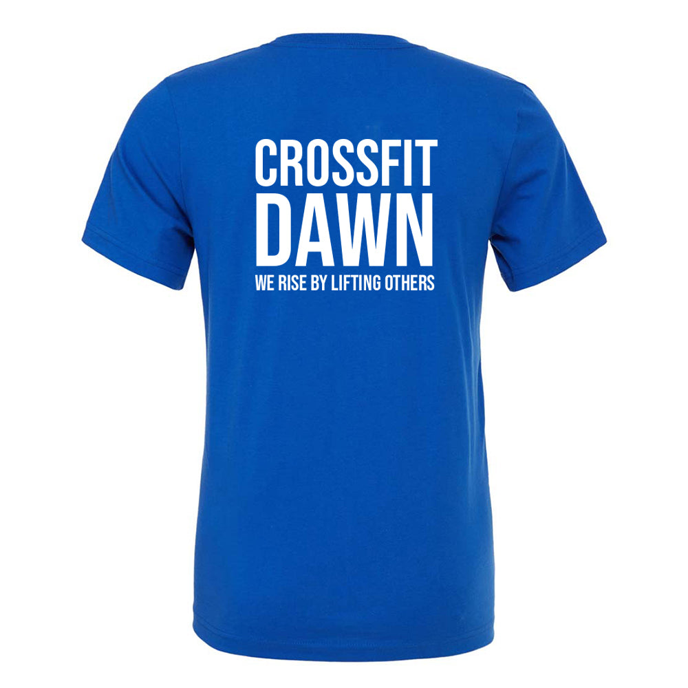 CROSSFIT DAWN - Royal Unisex T shirt