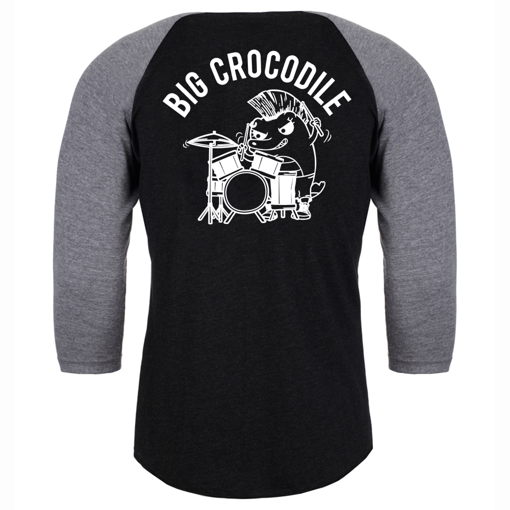 Drummer Baseball Top - Big Crocodile
