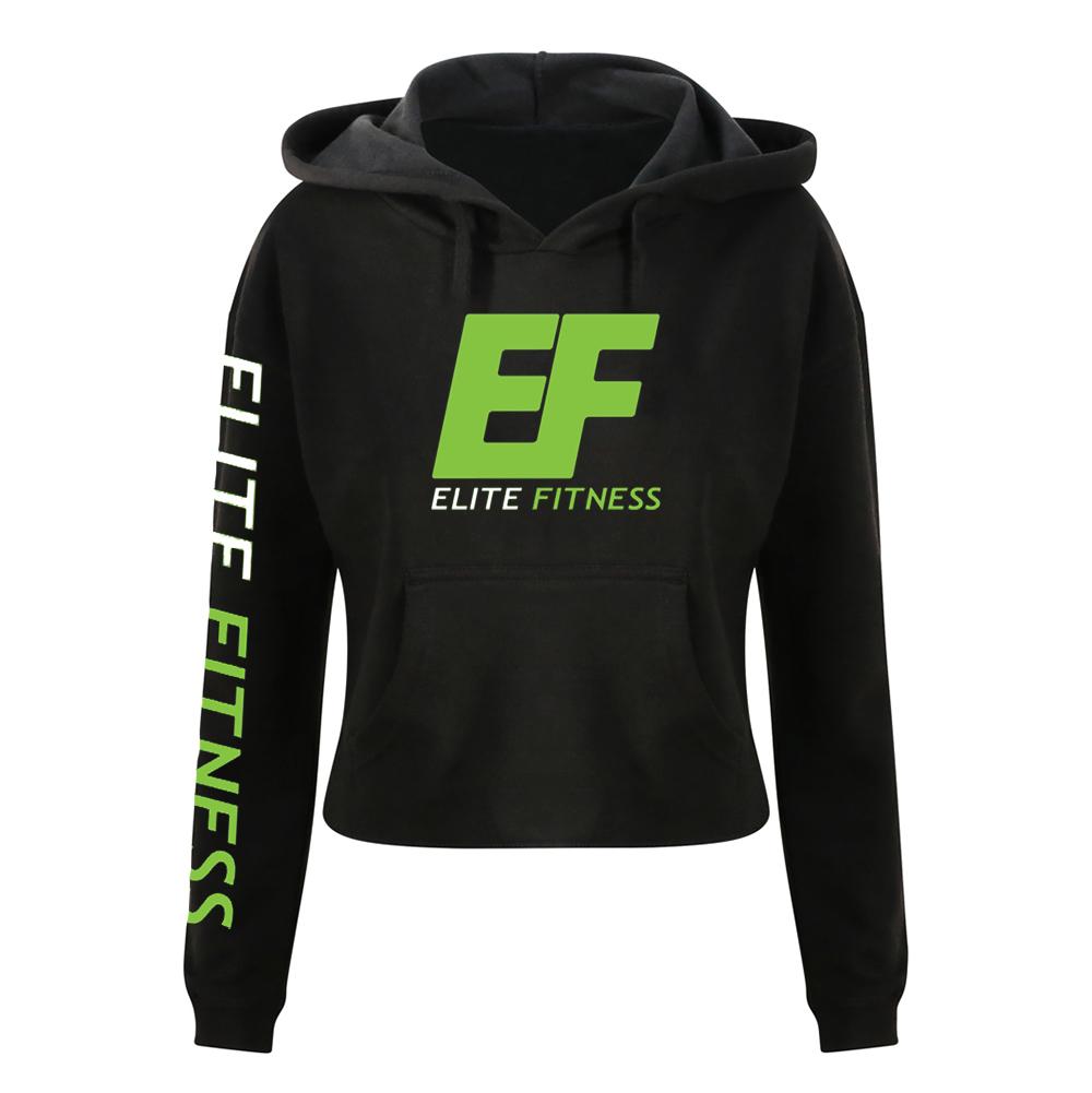 Elite Fitness Cropped Hoodie