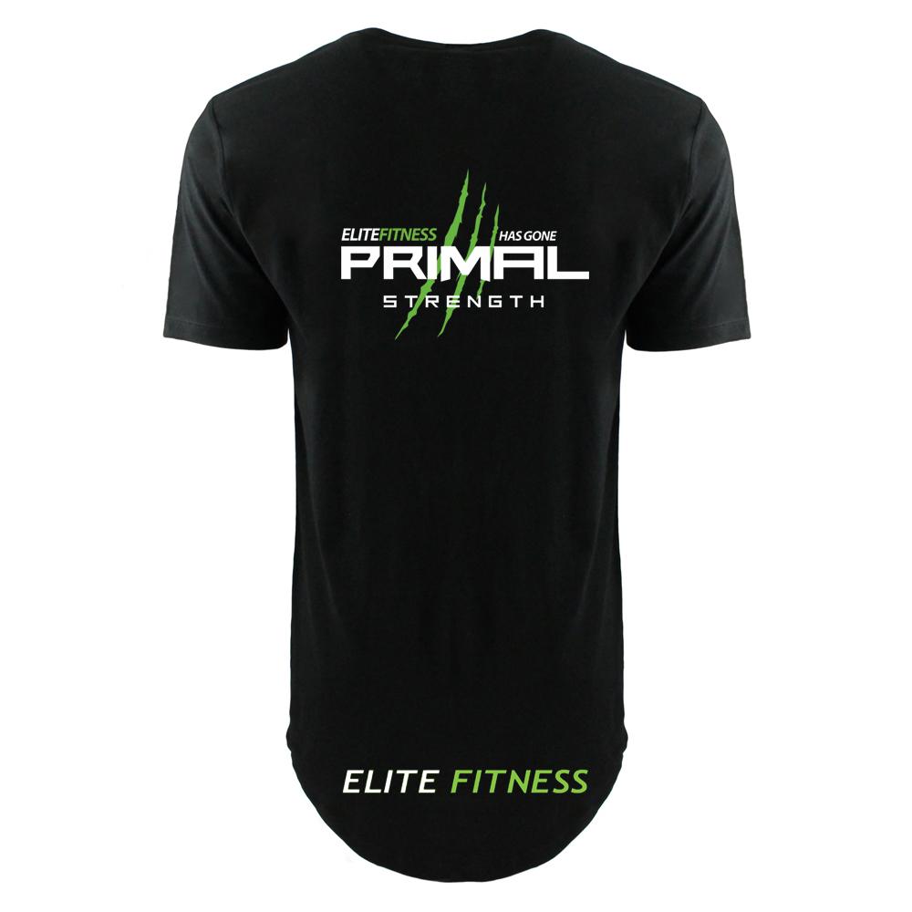 Elite Fitness Primal Limited Edition Long Body T Shirt