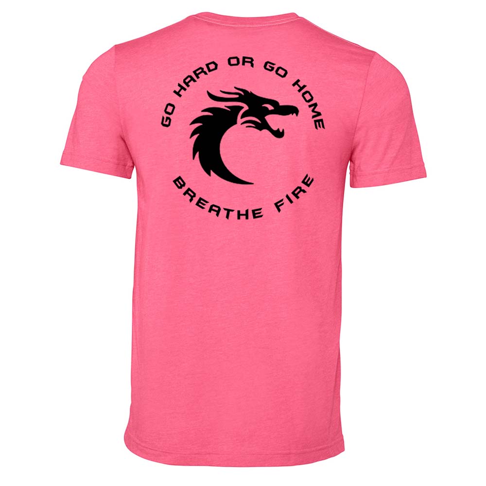 Dragon Fitness &quot;Go Hard or Go Home&quot; Unisex Tshirt