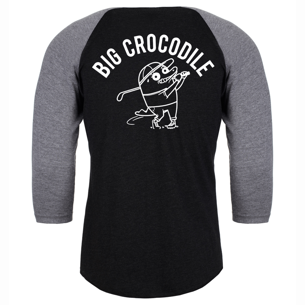 Golfer Baseball Top - Big Crocodile
