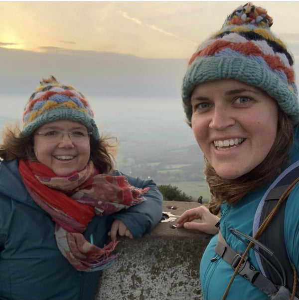 Mountain Girl Handmade Hat Big Crocodile