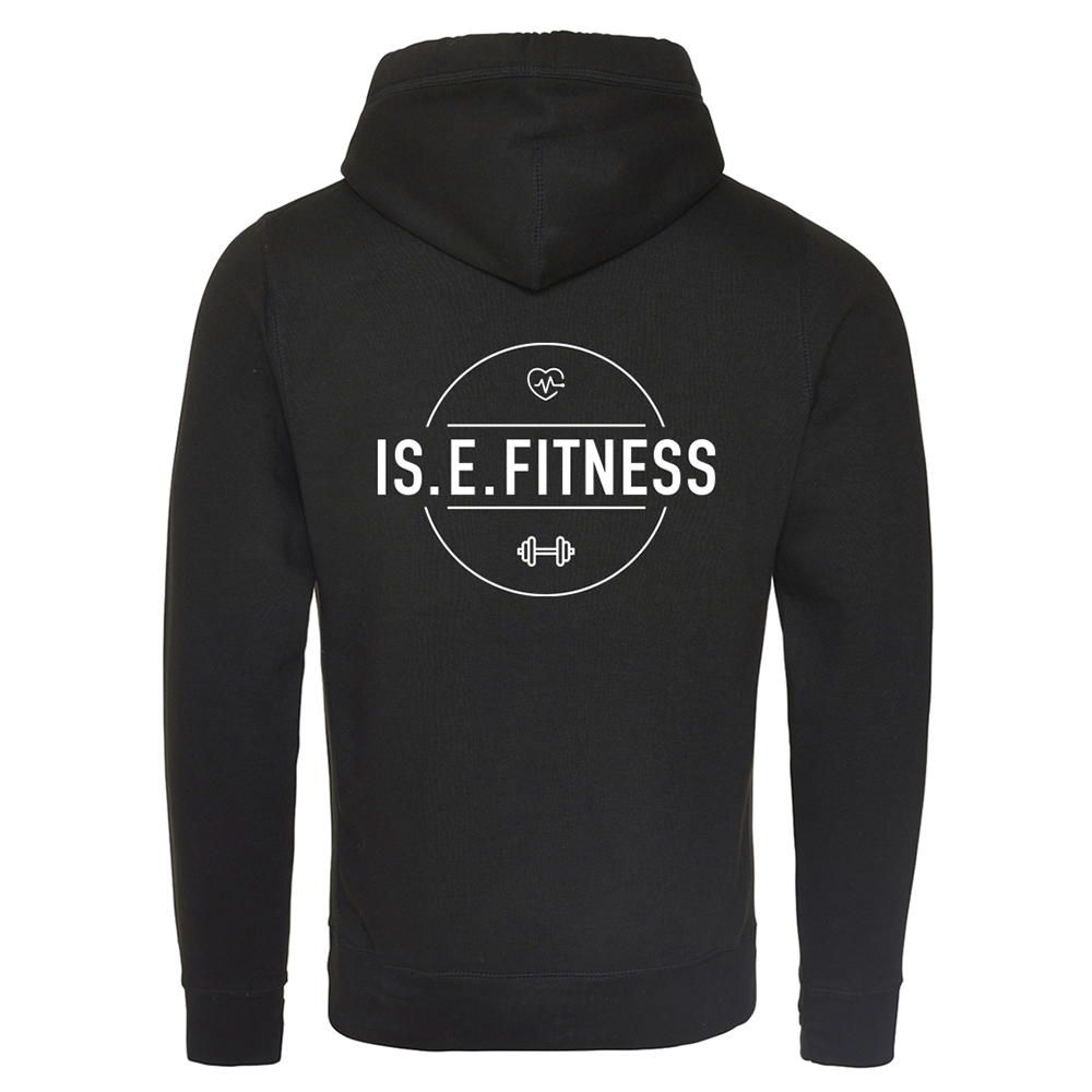 Hoodie - IS.E.FITNESS Cross Over Neck Hoodie
