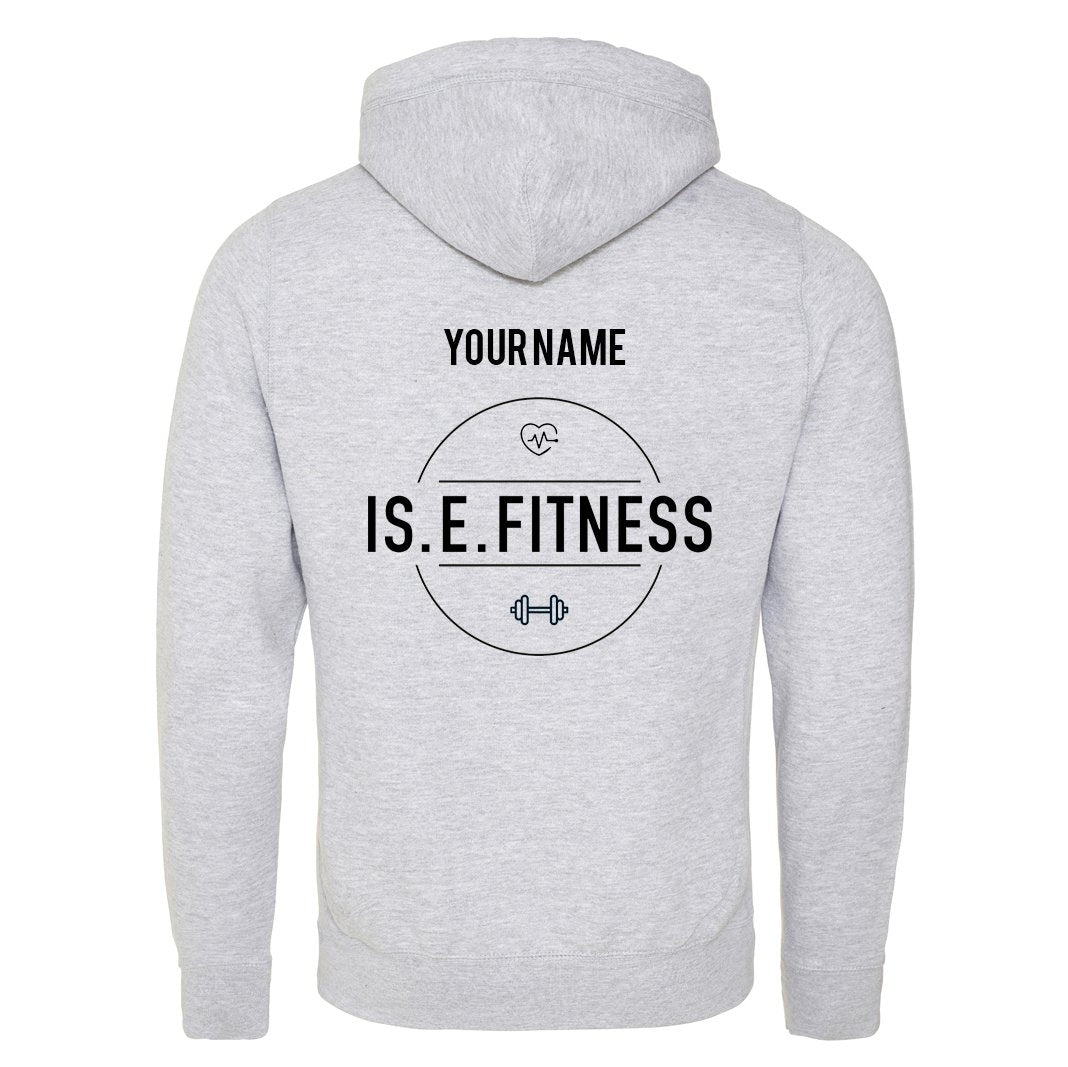Hoodie - IS.E.FITNESS Cross Over Neck Hoodie