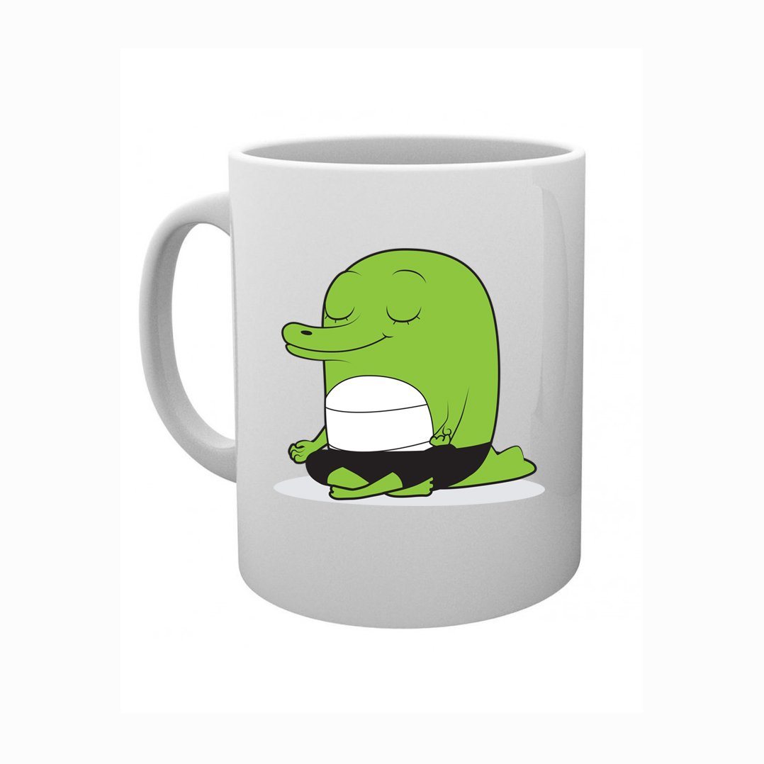 Mug - Yoga Croc Ceramic Mug