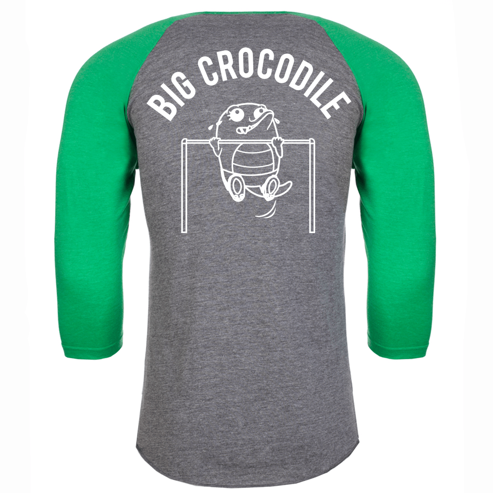 Pull Up Baseball Top - Big Crocodile